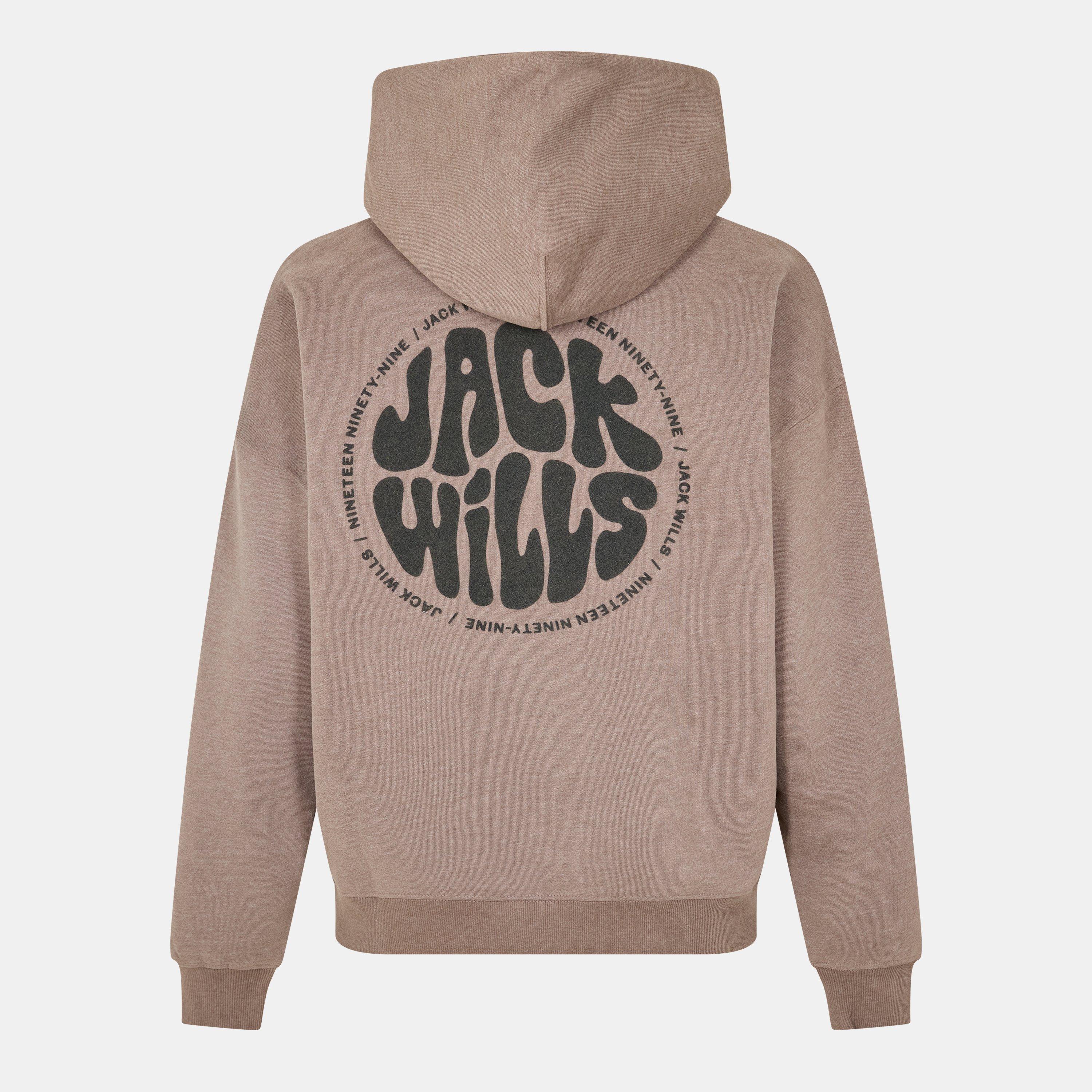 Braun meliert - Jack Wills - Circle Hoodie - 2