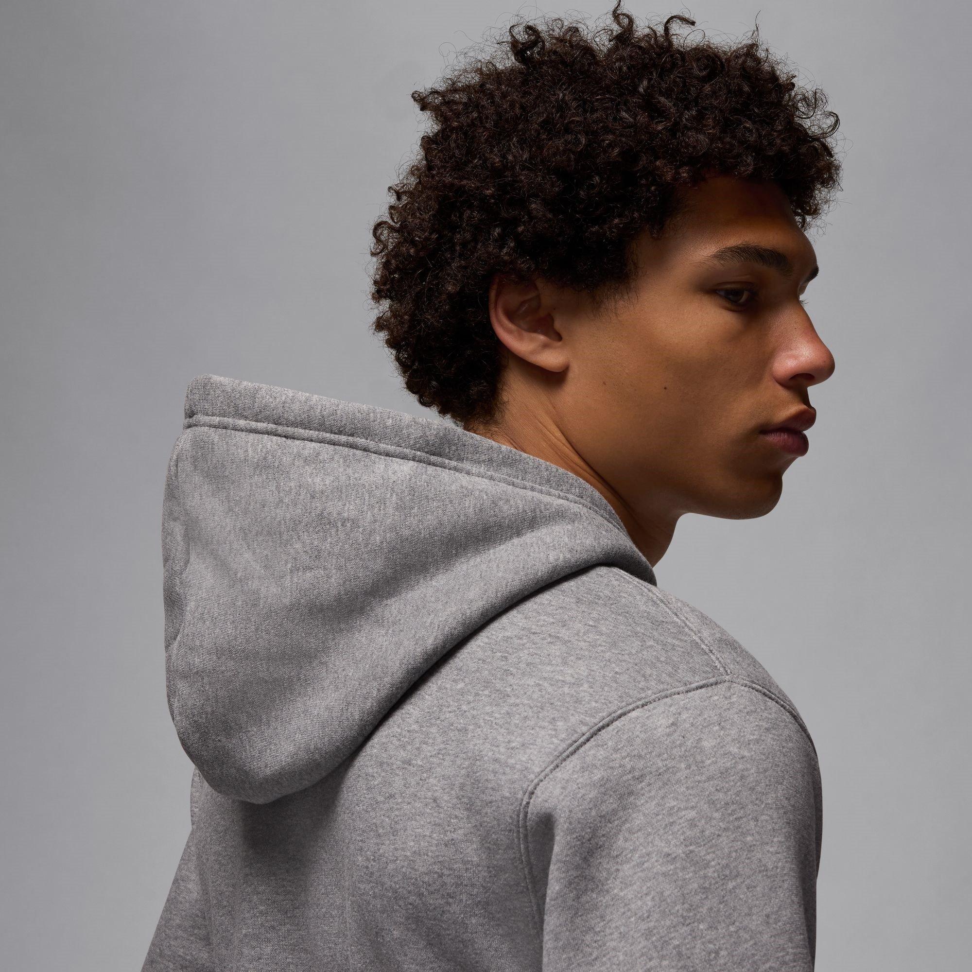 Carbon/Weiß - Air Jordan - Essential Men's Fleece Pullover Hoodie - 8