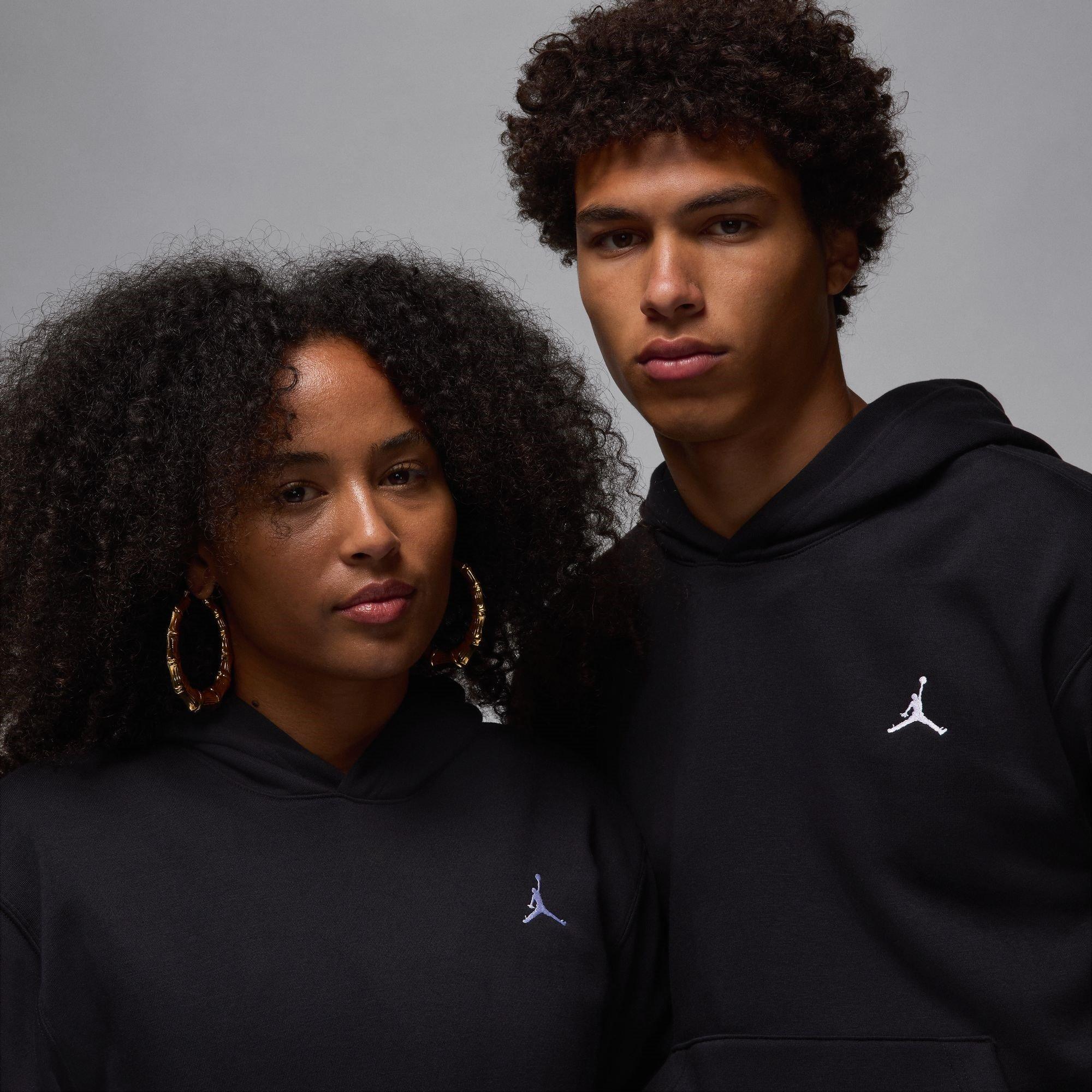 Preto/Branco - Air Jordan - Essential Men's Fleece Pullover Hoodie - 11