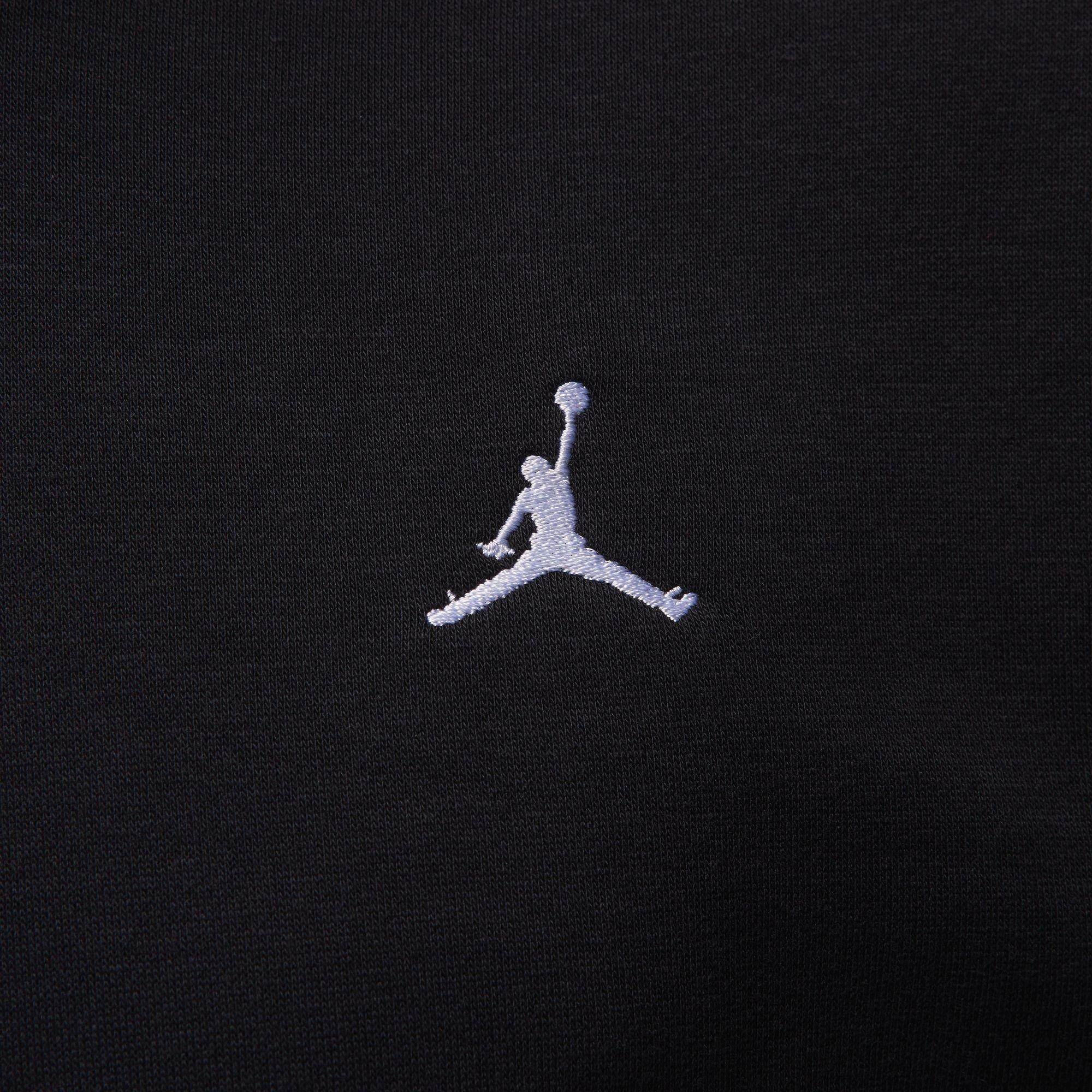 Preto/Branco - Air Jordan - Essential Men's Fleece Pullover Hoodie - 5