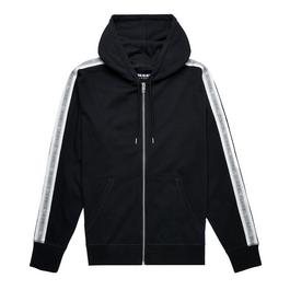 Diesel Taped Zip Through Hoodie