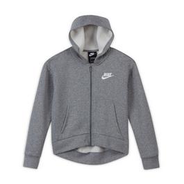 Nike Nike Sportswear Club Fleece Big Kids' (Girls') Full-Zip Hoodie