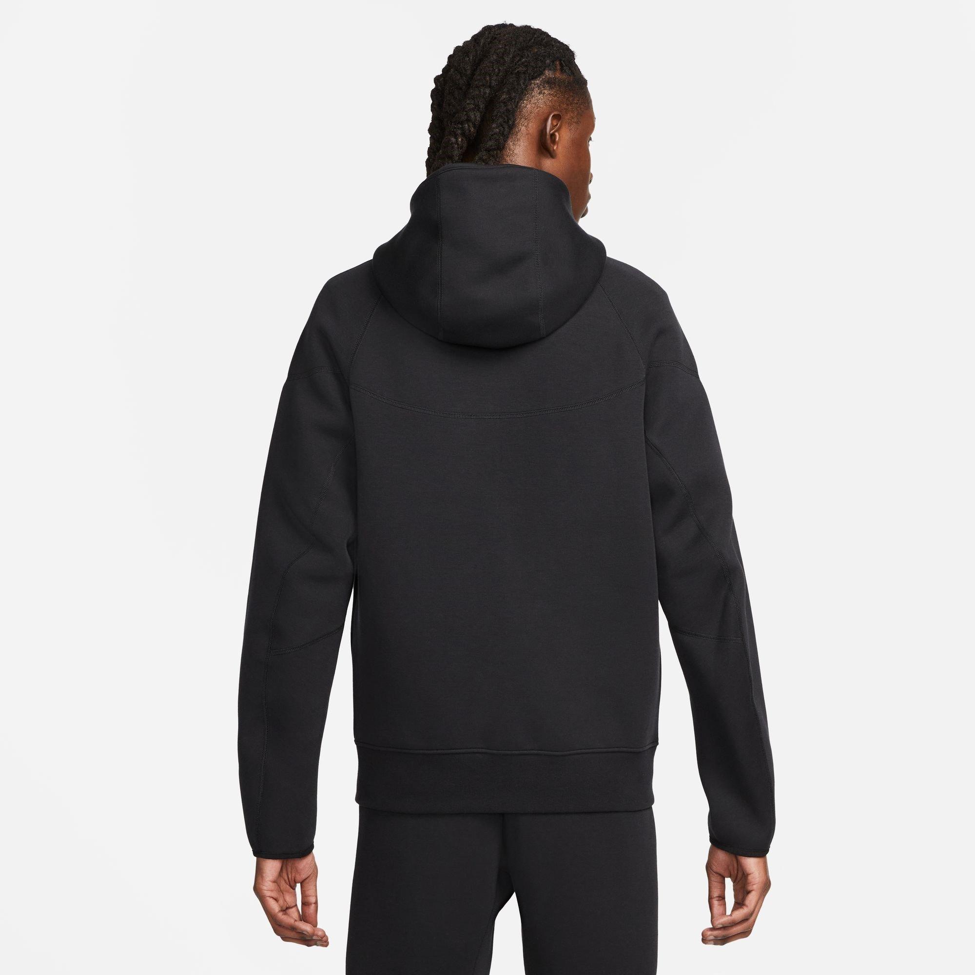 Preto - Nike - Tech Fleece Hoodie Mens - 2