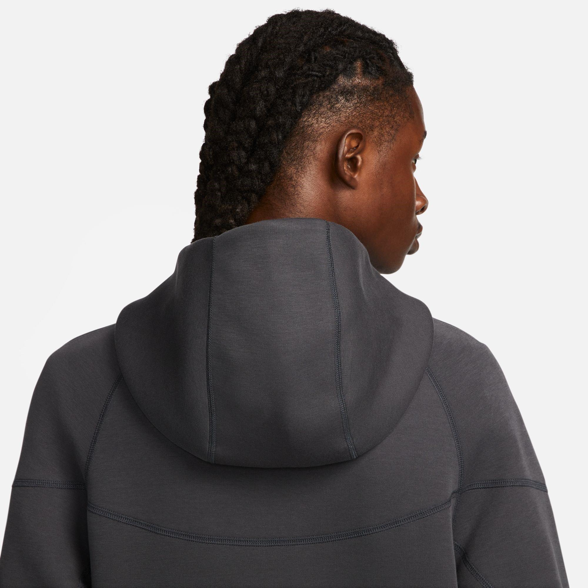 Grigio/Nero - Nike - Tech Fleece Hoodie Mens - 6