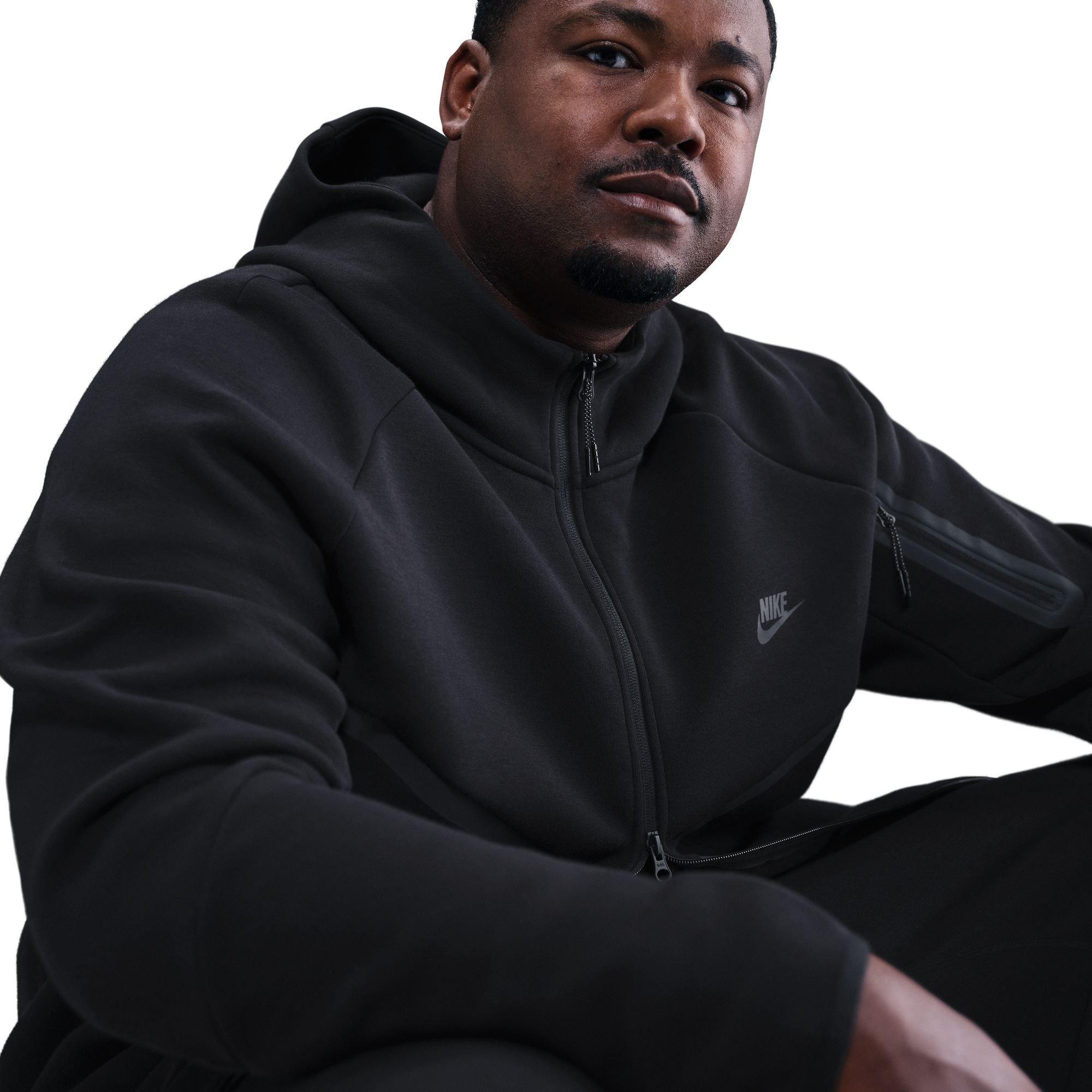 Black - Nike - Tech Fleece Hoodie Mens - 12