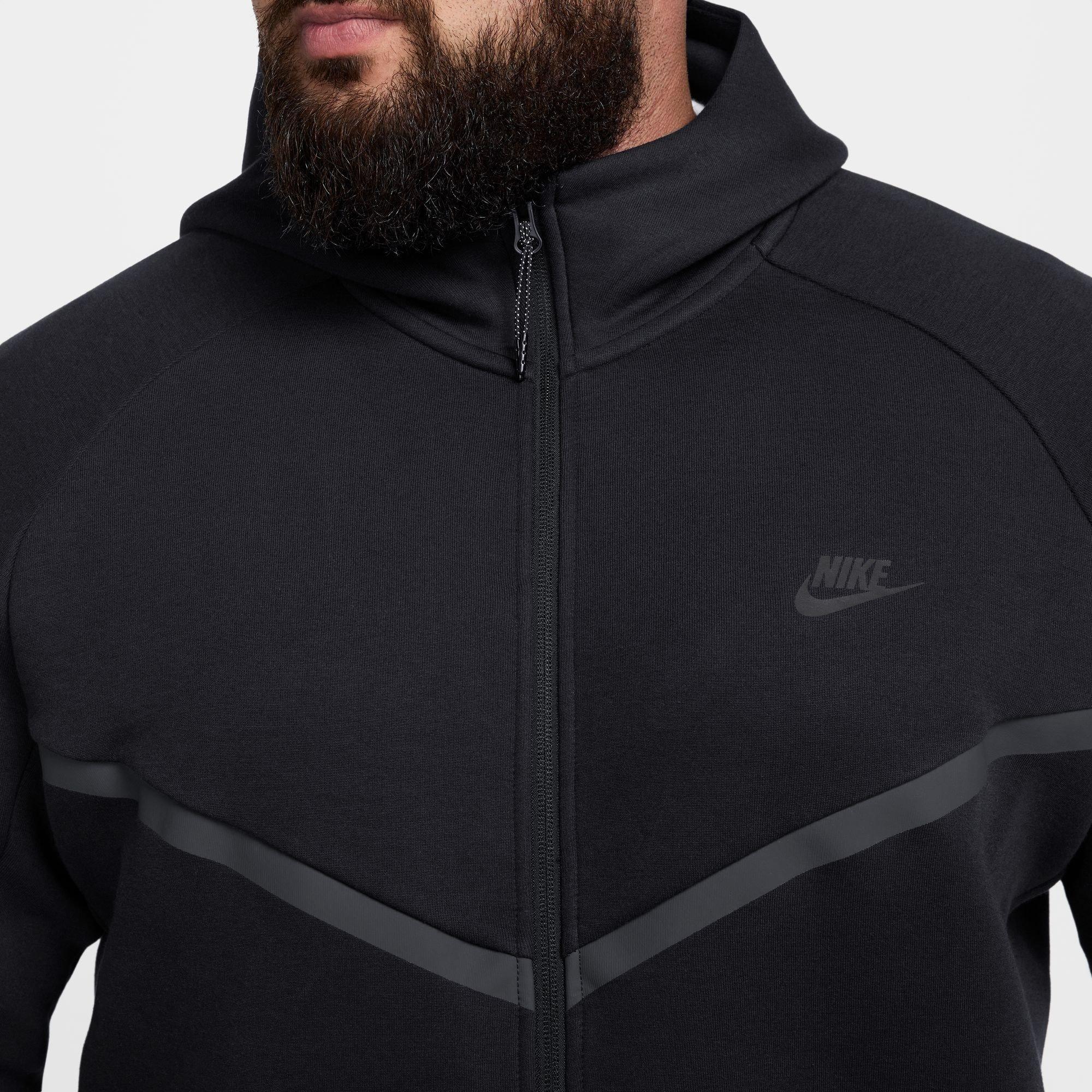 Black - Nike - Tech Fleece Hoodie Mens - 13