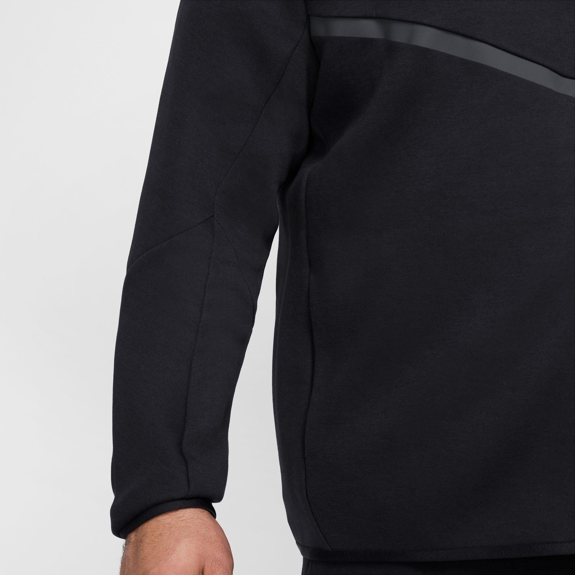 Black - Nike - Tech Fleece Hoodie Mens - 15
