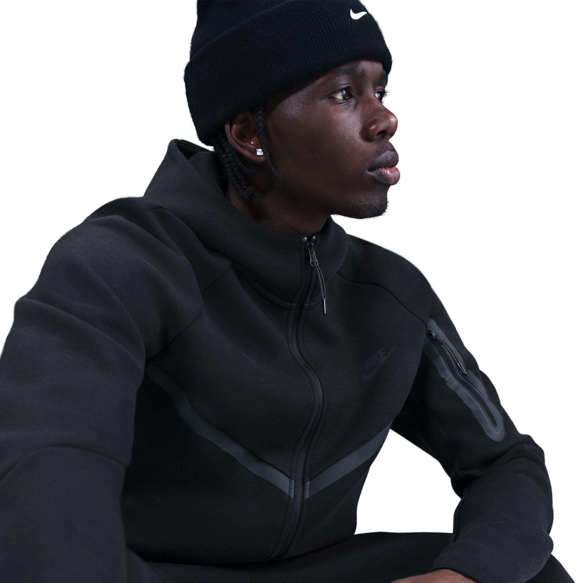 Black - Nike - Tech Fleece Hoodie Mens - 5
