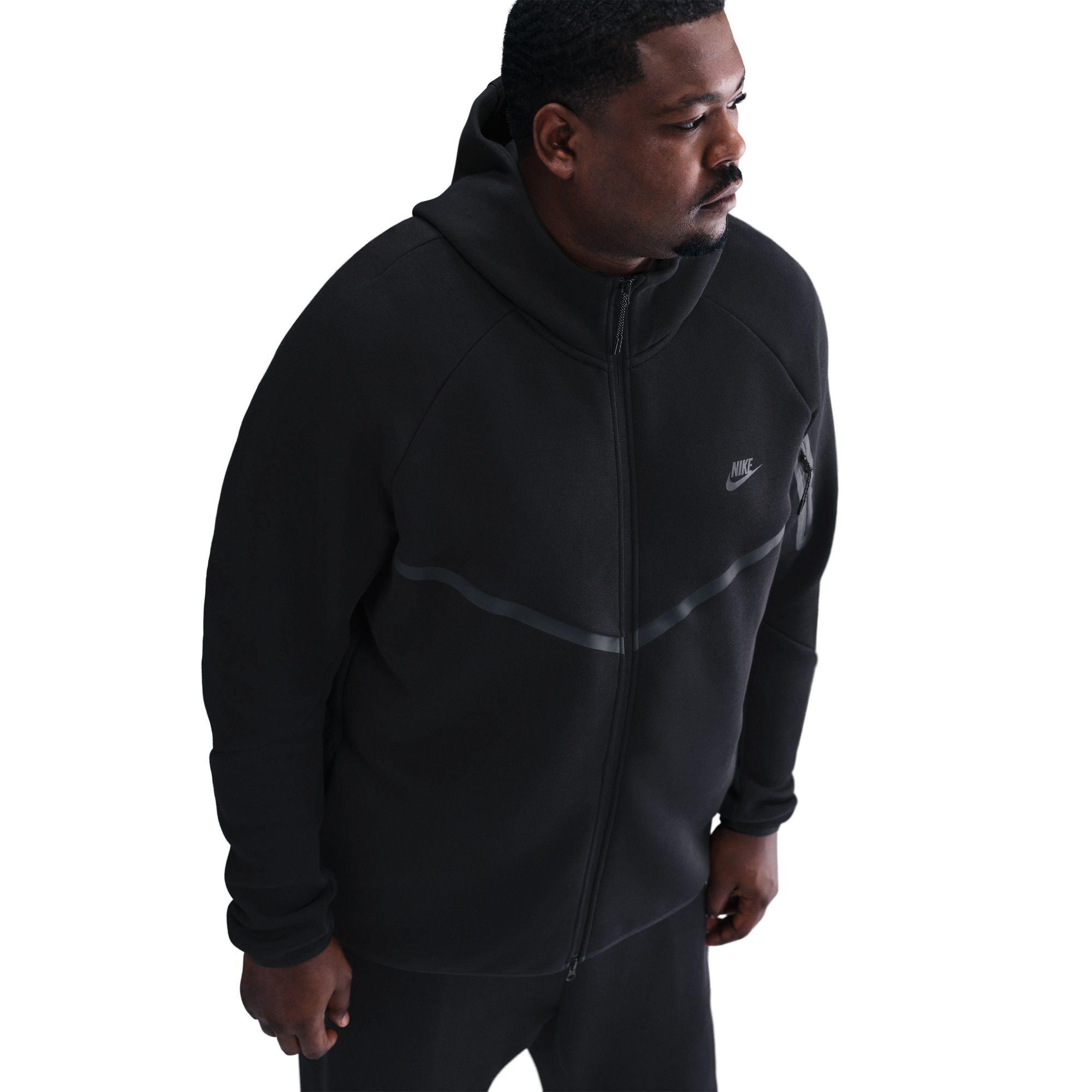 Black - Nike - Tech Fleece Hoodie Mens - 10