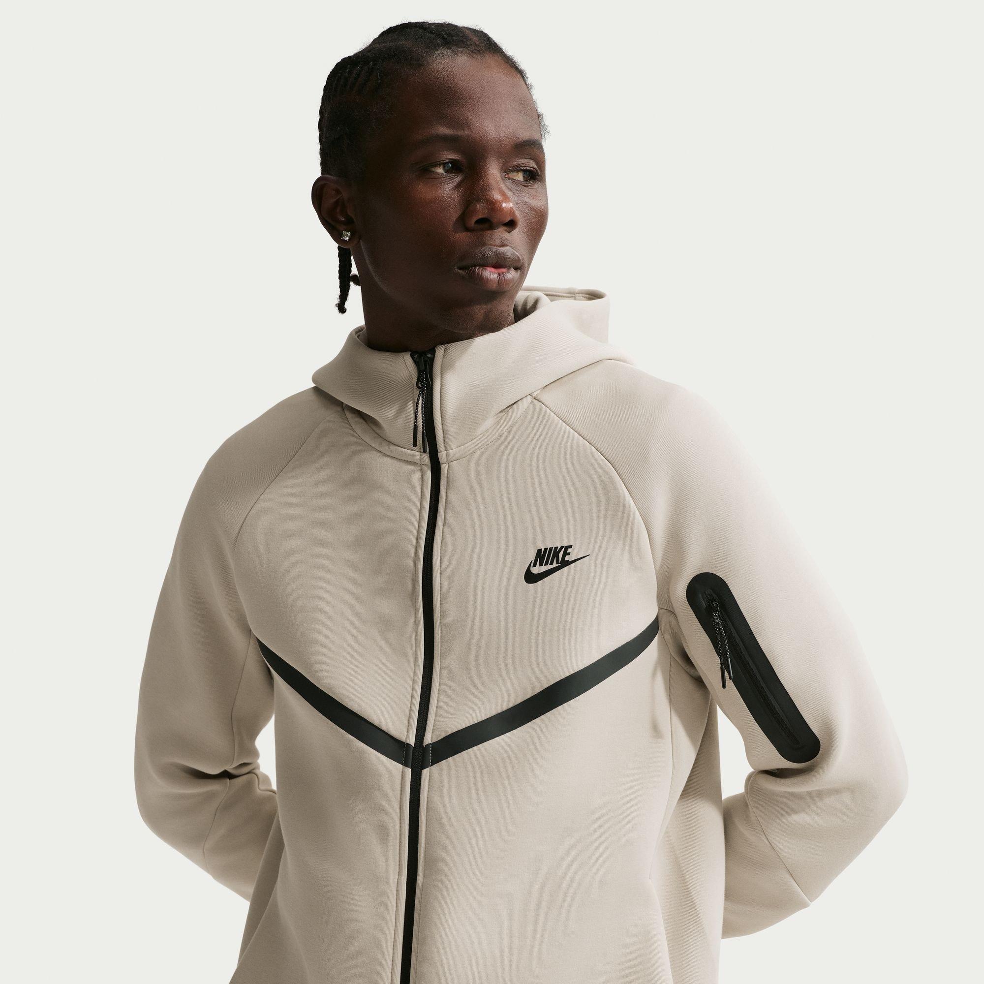 Nike Men's Tech Fleece Hoodie - Cream - S