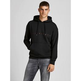 Jack and Jones Chest Logo Hoodie Mens