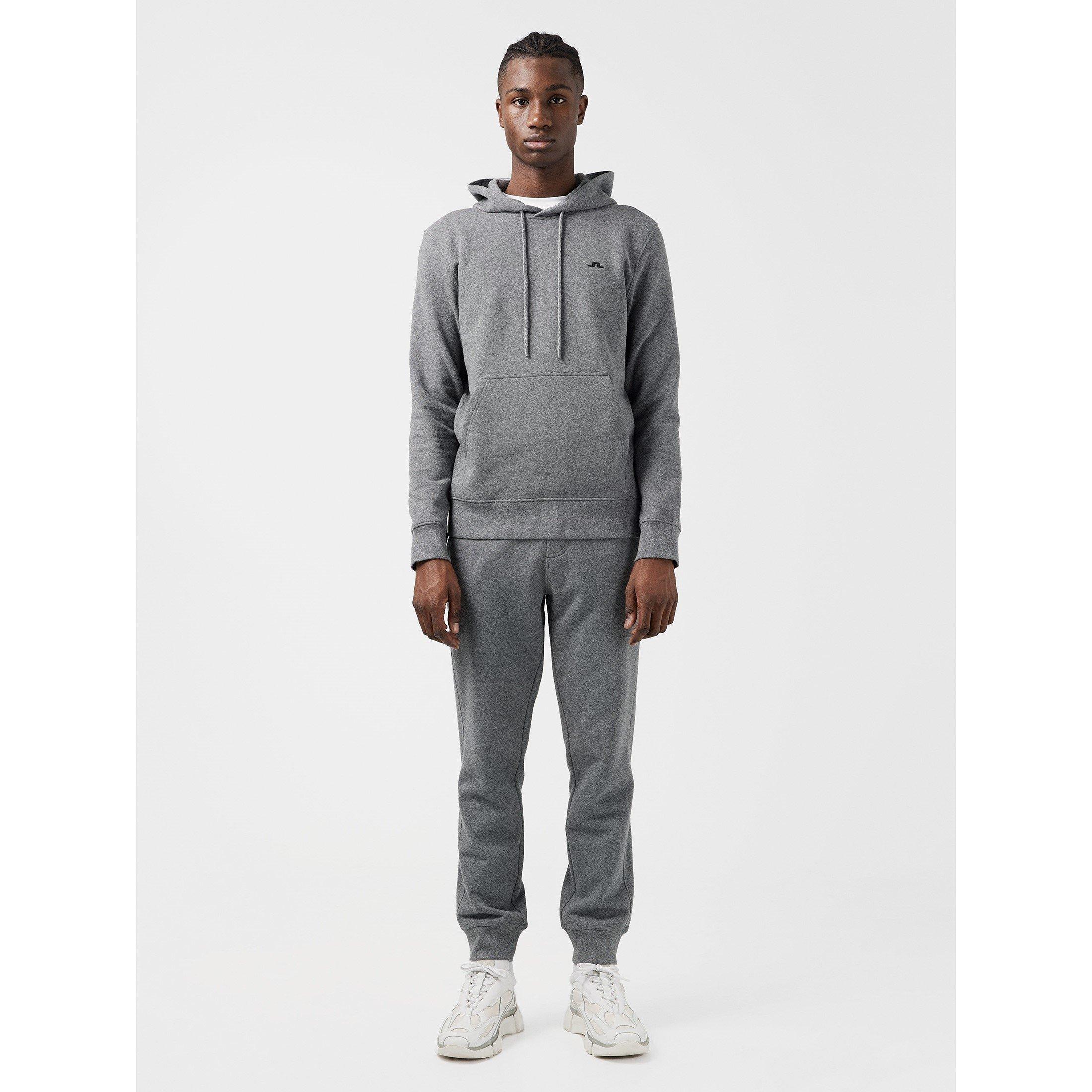 Mid Grey U218 - J Lindeberg - Casual Oth Hoodie - 3