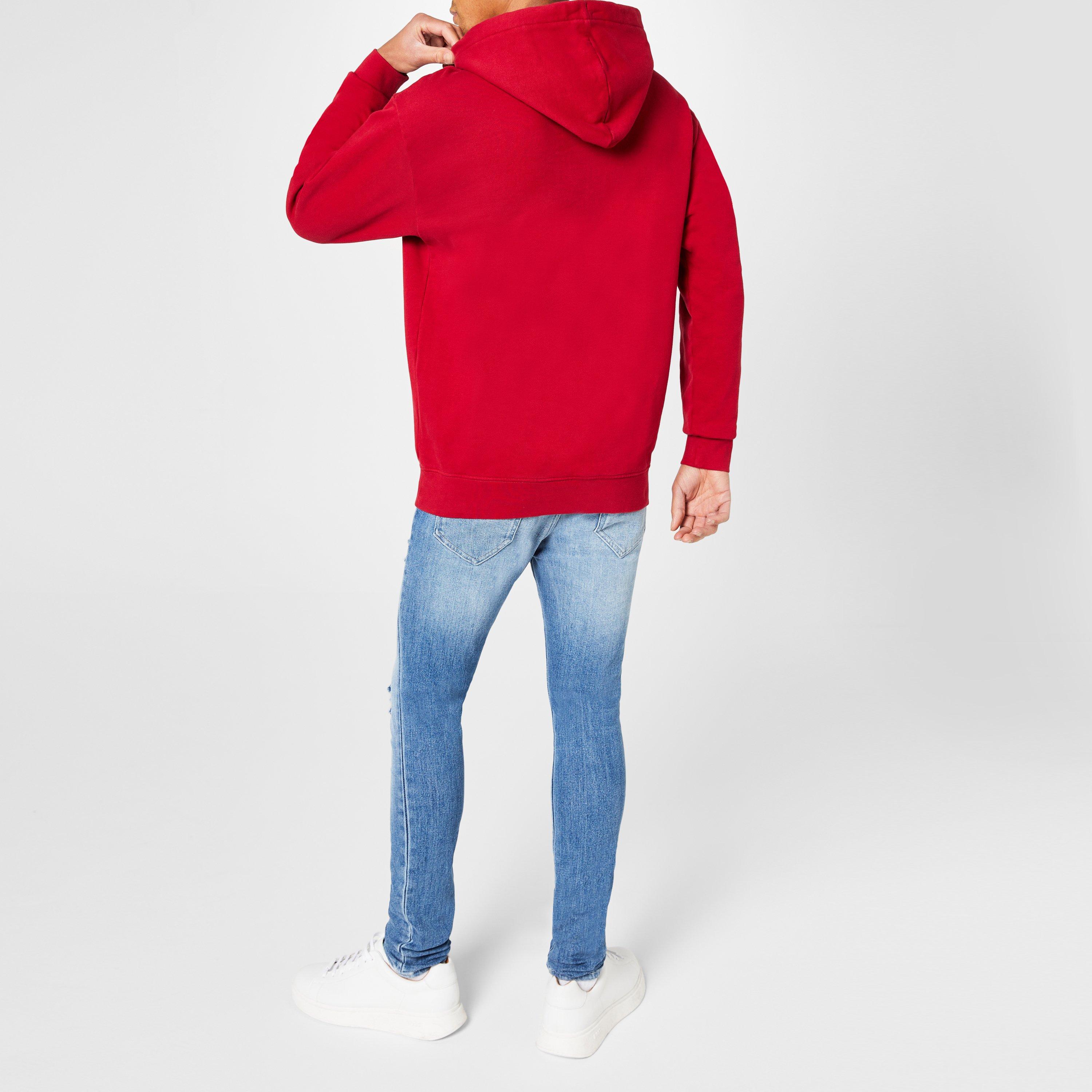 Rot 665 - Replay - Small Logo Hoodie - 4
