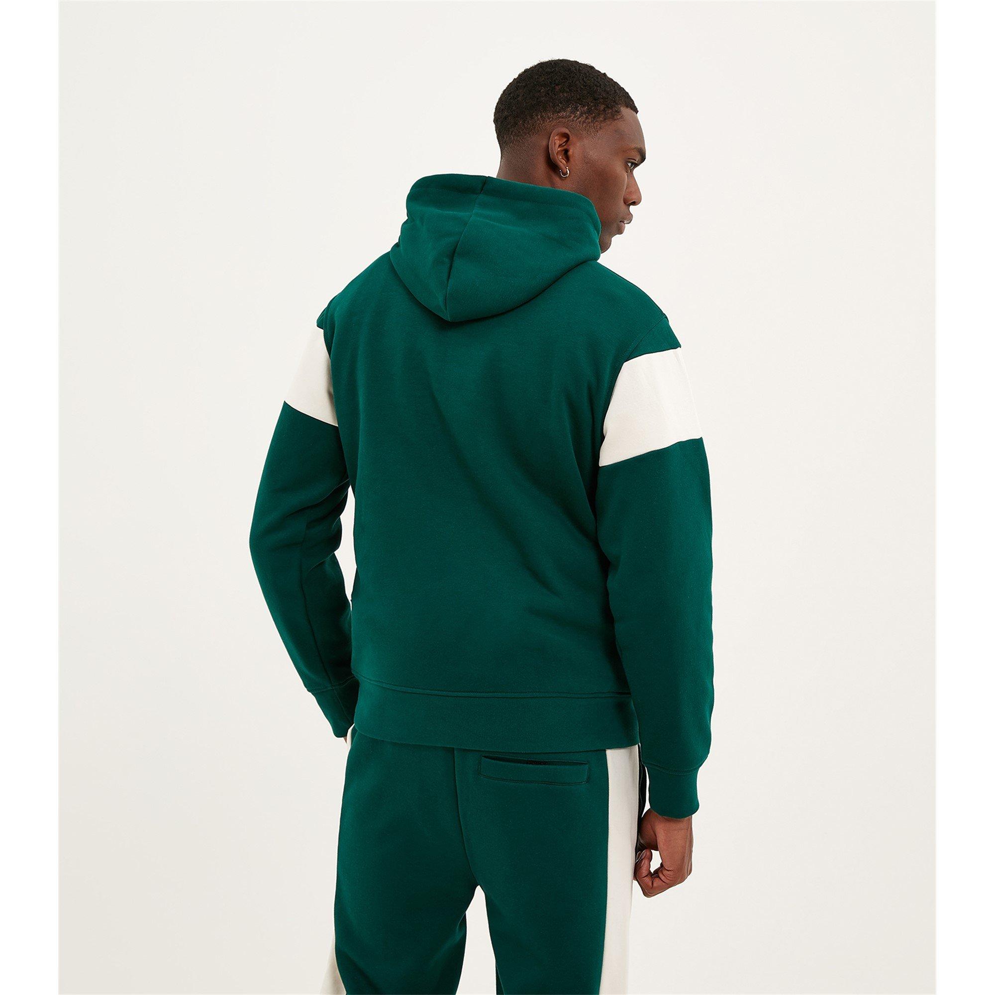 Green/White - Nicce - Nicce Mercury Stripe Hoodie Mens - 3