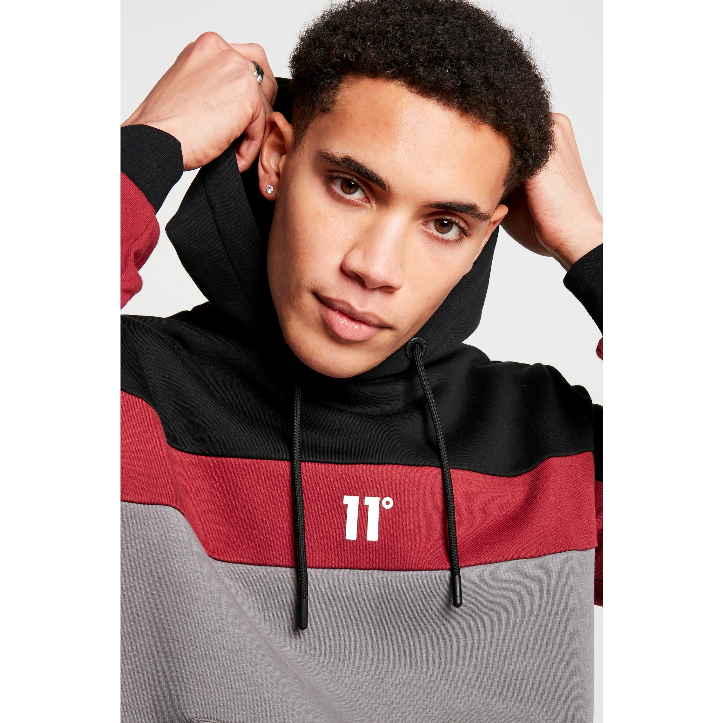 11 Degrees 11 Degrees Panel Hoodie Mens OTH Hoodies