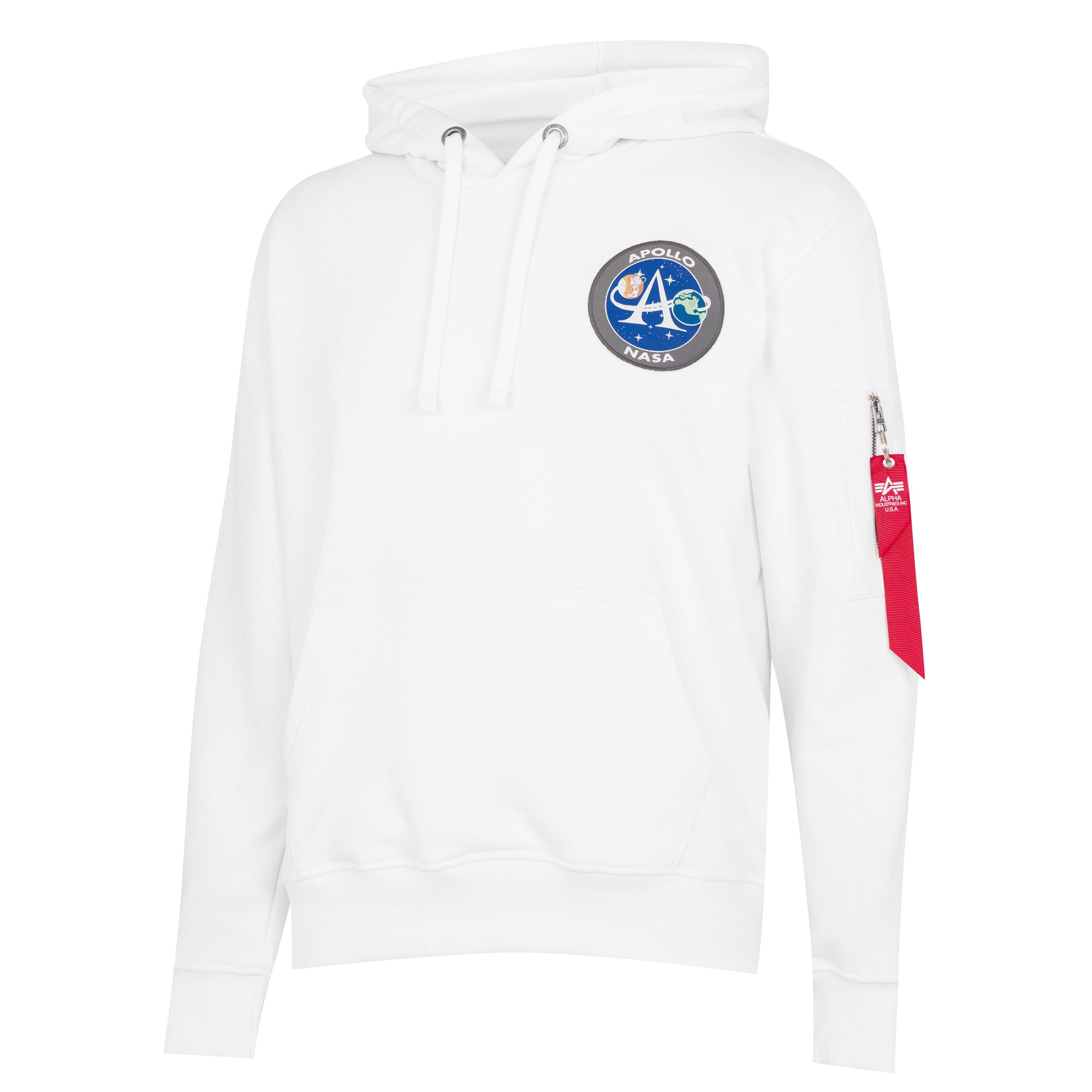 Weiß - Alpha Industries - Apollo Mission Hoodie - 6