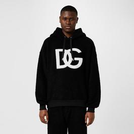 Dolce and Gabbana Boucle Fleece Hoodie