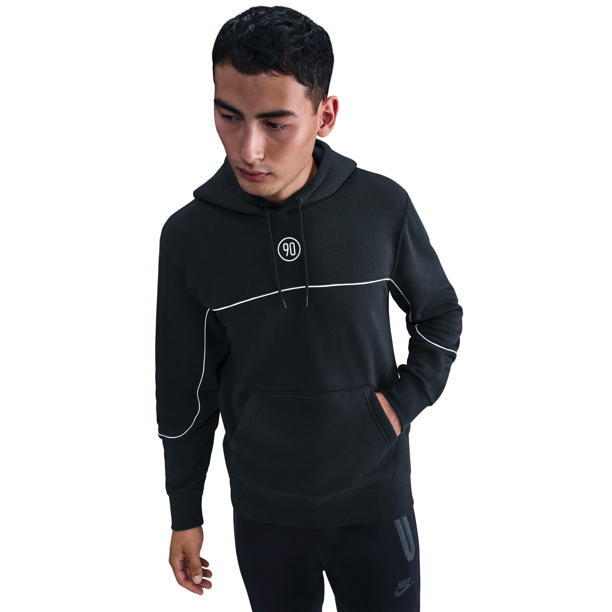 Nike Men's T90 Club Performance Hoodie - Black - XL