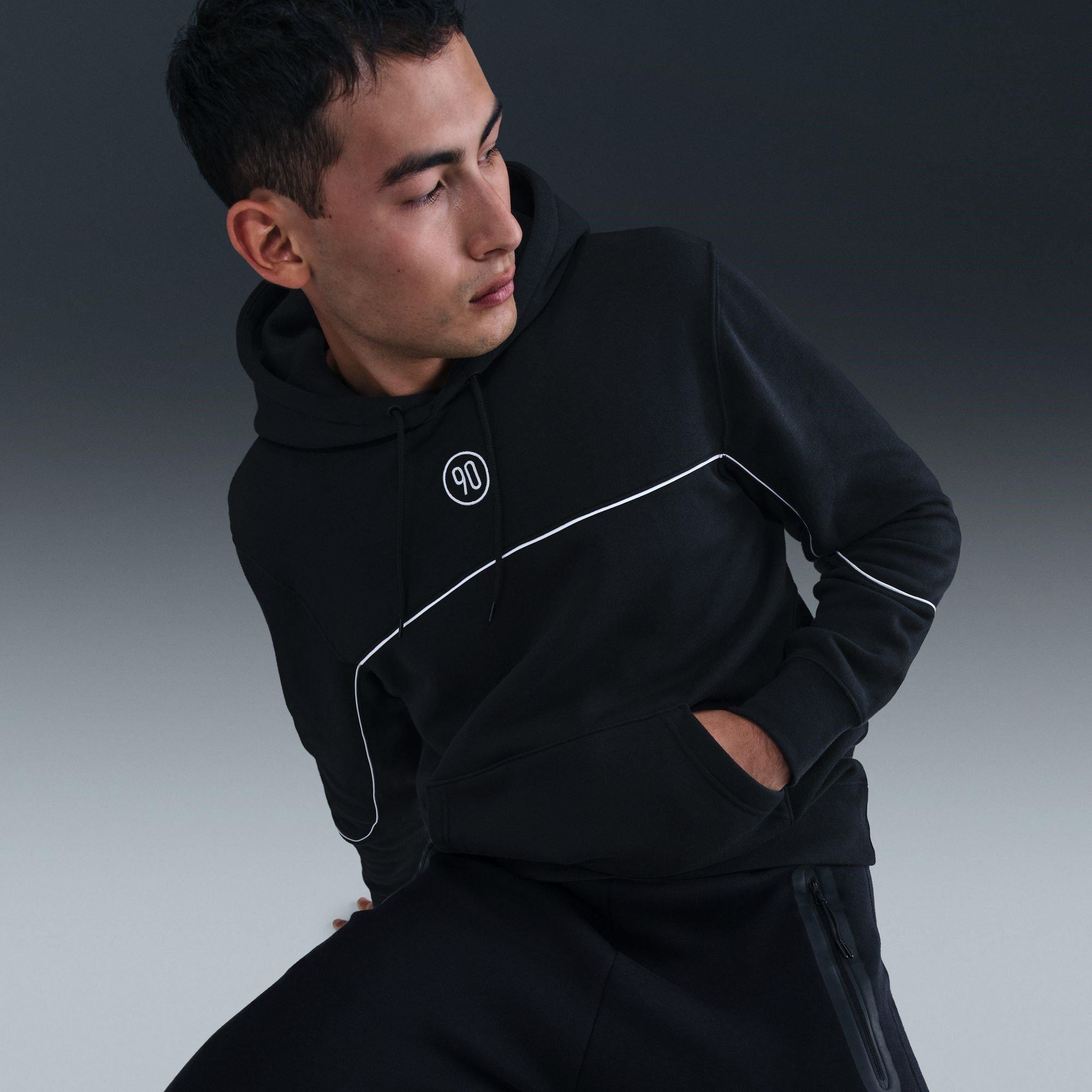 Black - Nike - Men's T90 Club Performance Hoodie - 10
