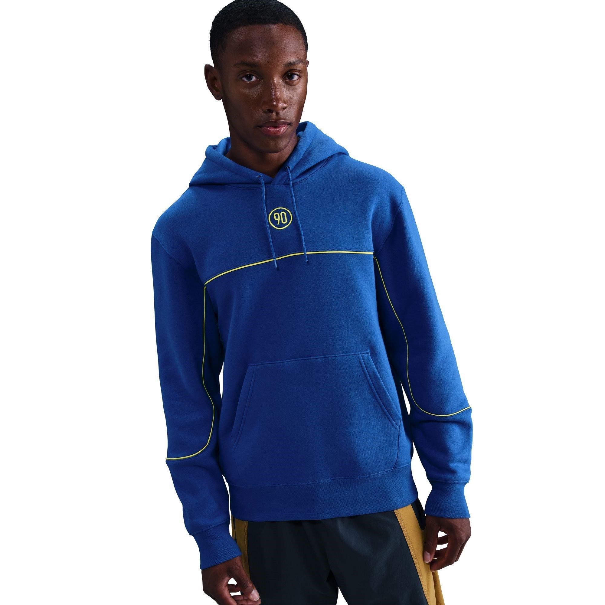Nike Men's T90 Club Performance Hoodie - Game Royal - S