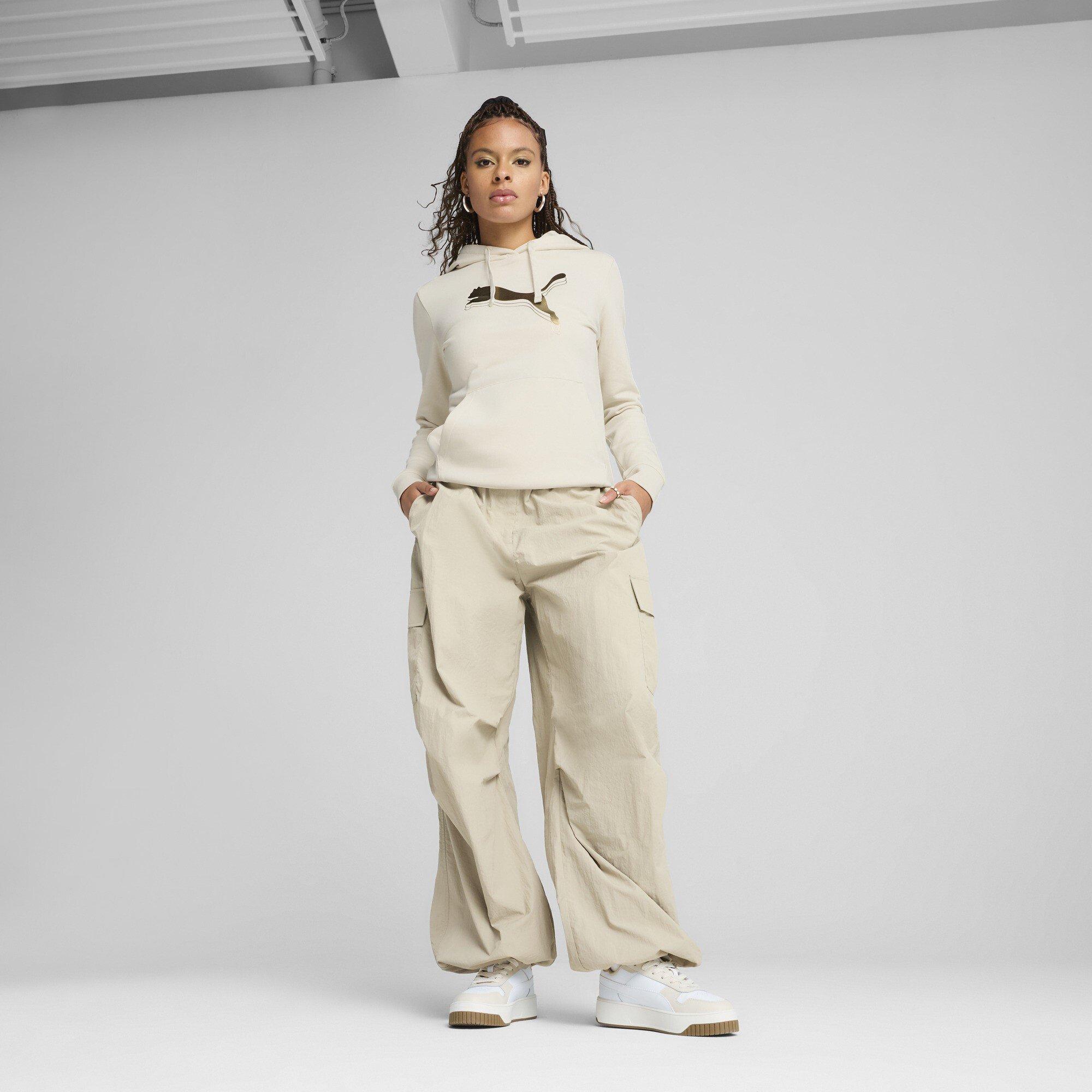 Alp Snow-Gold - Puma - Metallic Pull Over Hoodie - 4