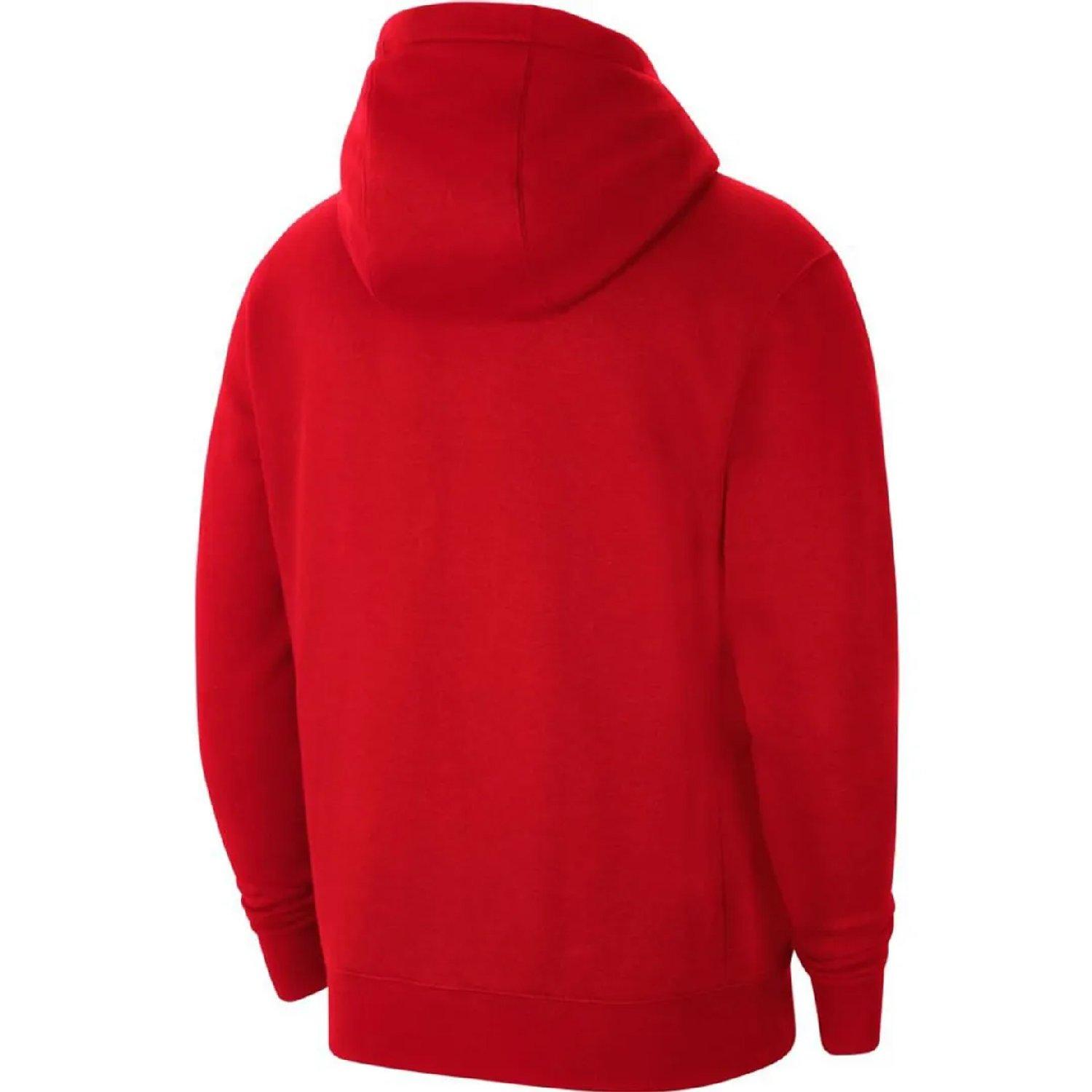 Red - Nike - Men's Park 20 Cotton Zip-Collar Hoodie - 2