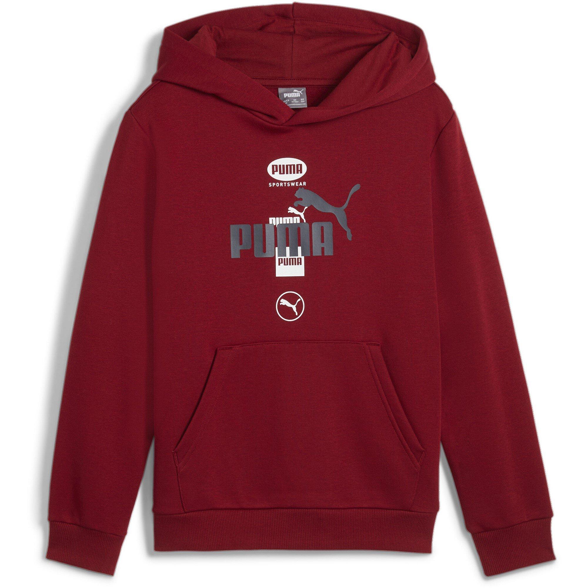 Puma Logo Hoodie Junior Boys