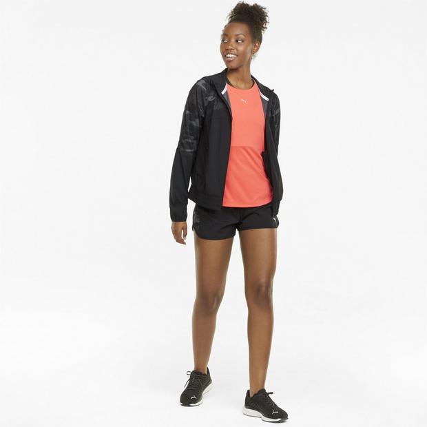 Graphic Hooded Womens Performance Jacket