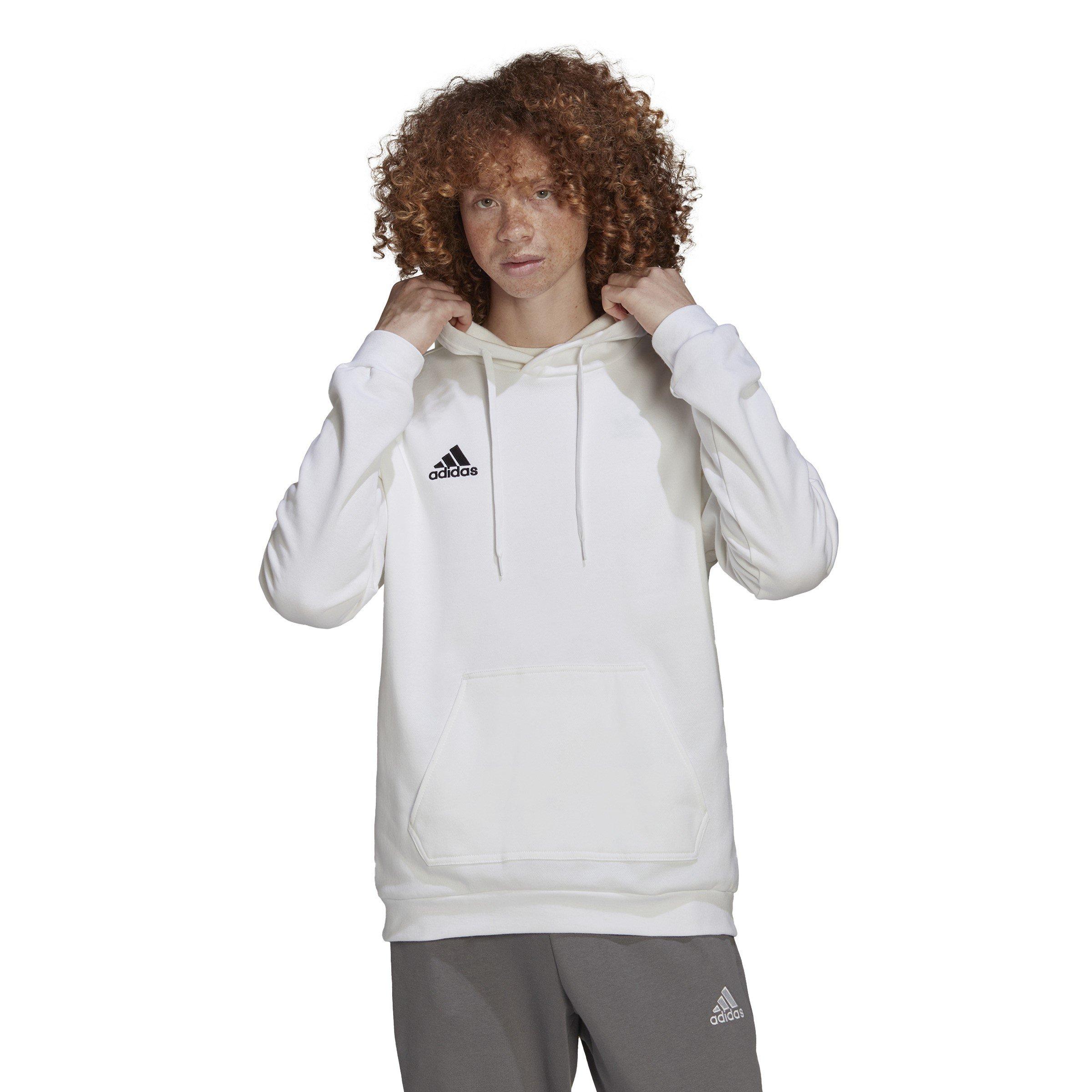 Bianco/Nero - adidas - Entrada 22 Sweat Hoodie Mens - 2