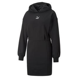 Puma Classics Womens Hooded Dress