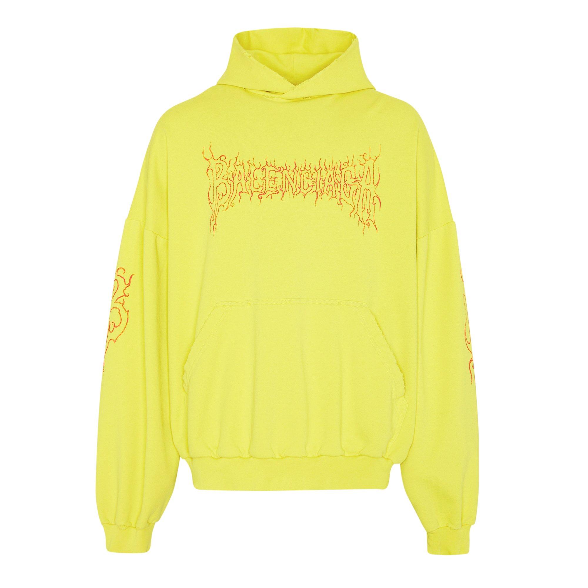 Yellow/Red - Balenciaga - Darkwave Oversized Hoodie - 7