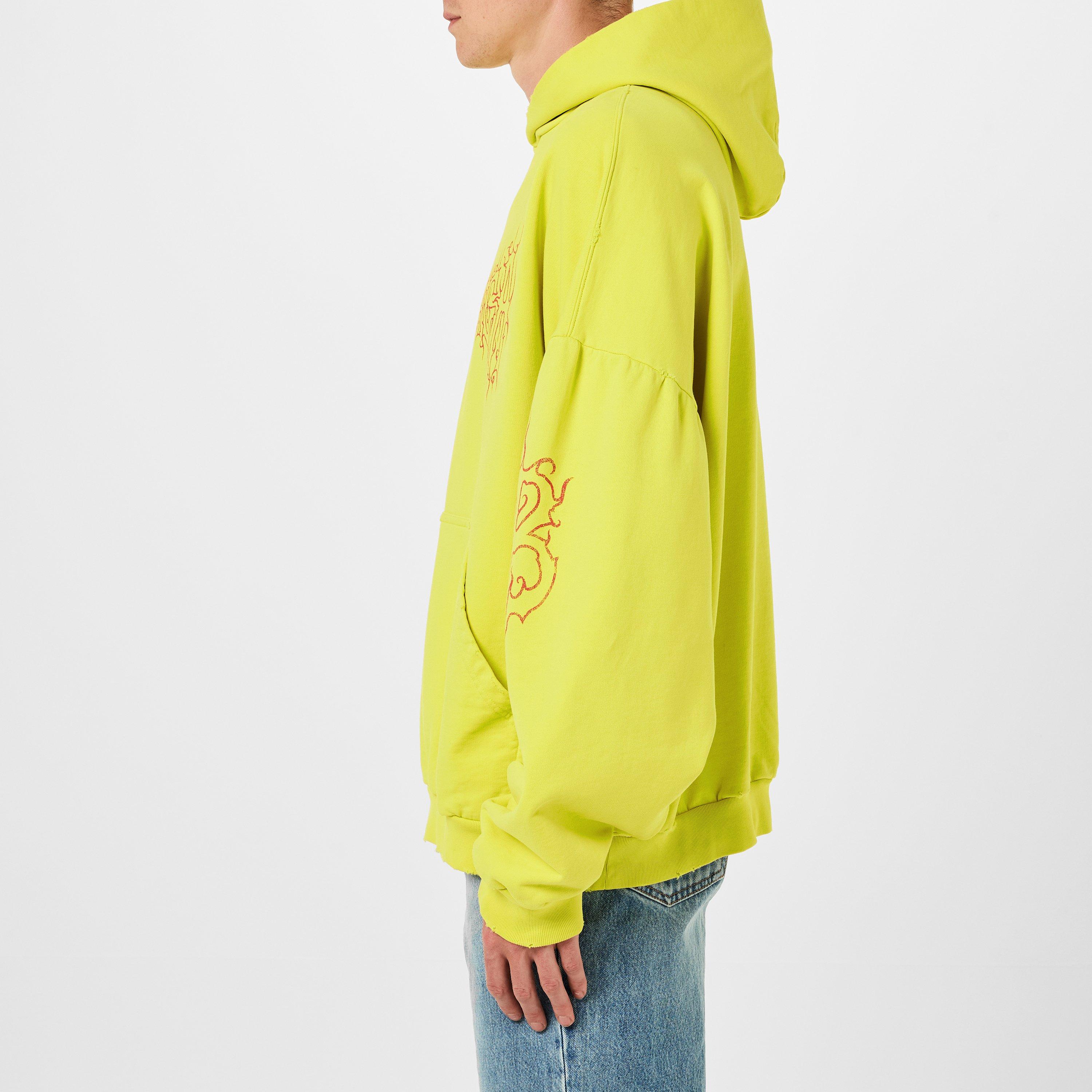 Yellow/Red - Balenciaga - Darkwave Oversized Hoodie - 6