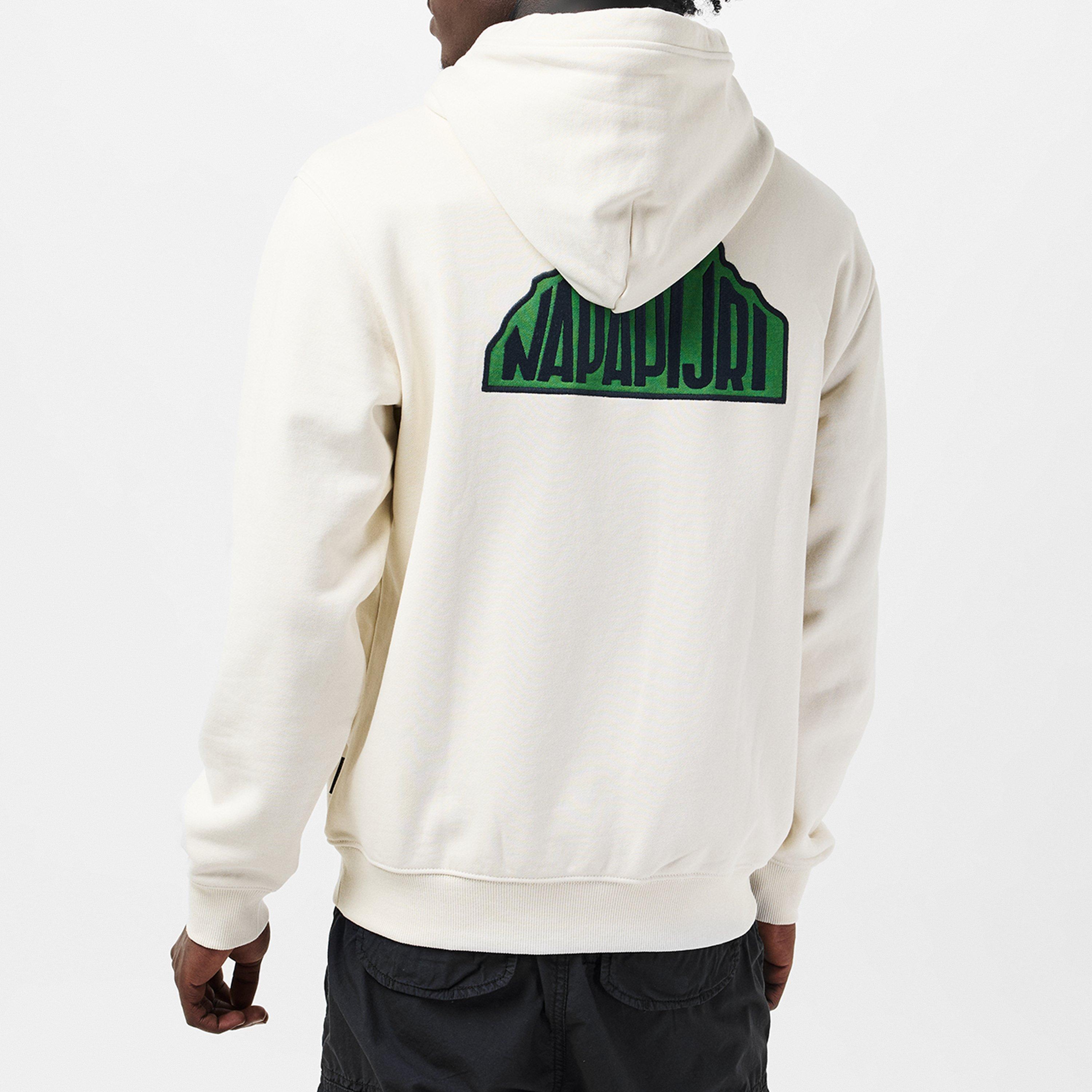 Beige - Napapijri - Men's Linth Hoodie - 4