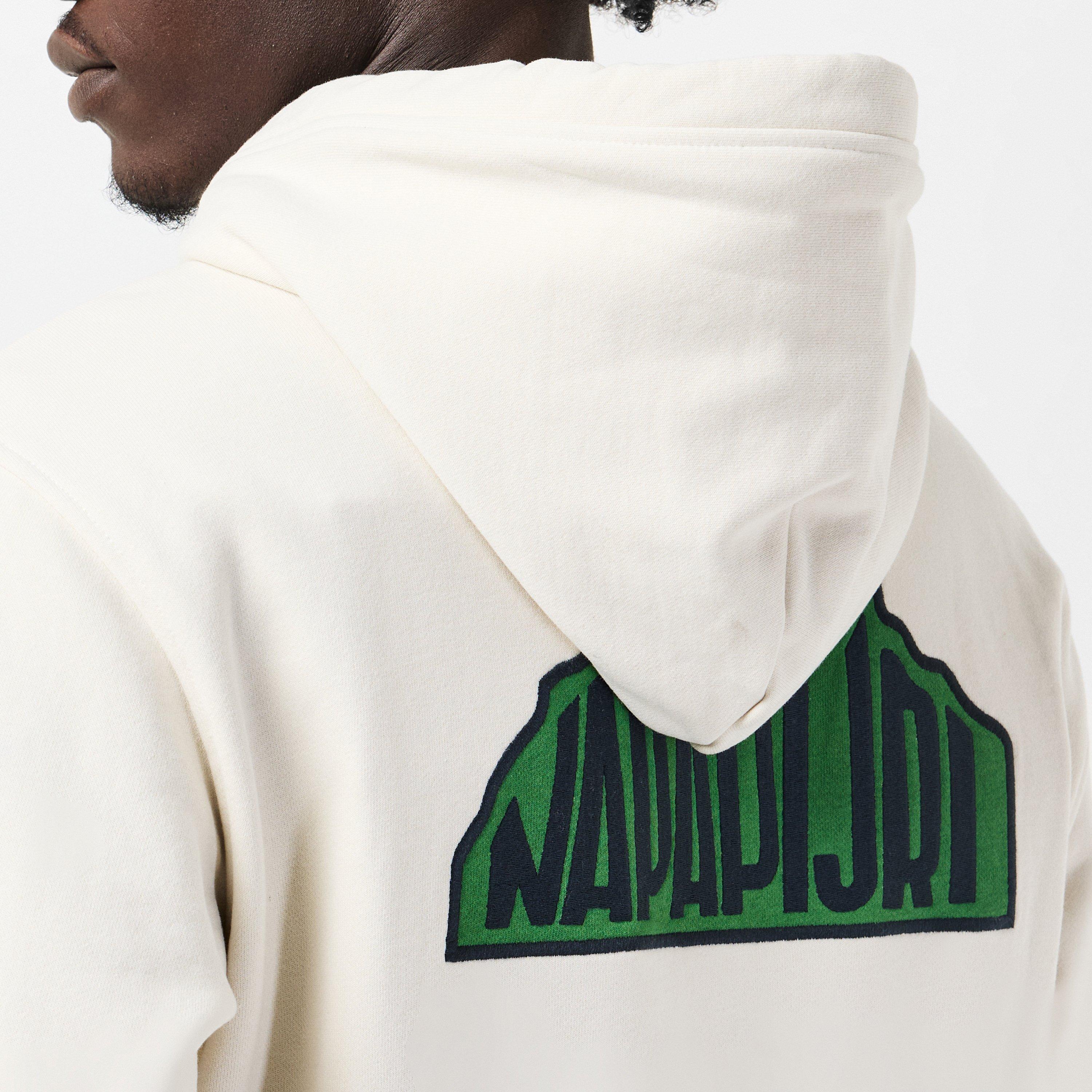 Beige - Napapijri - Men's Linth Hoodie - 5