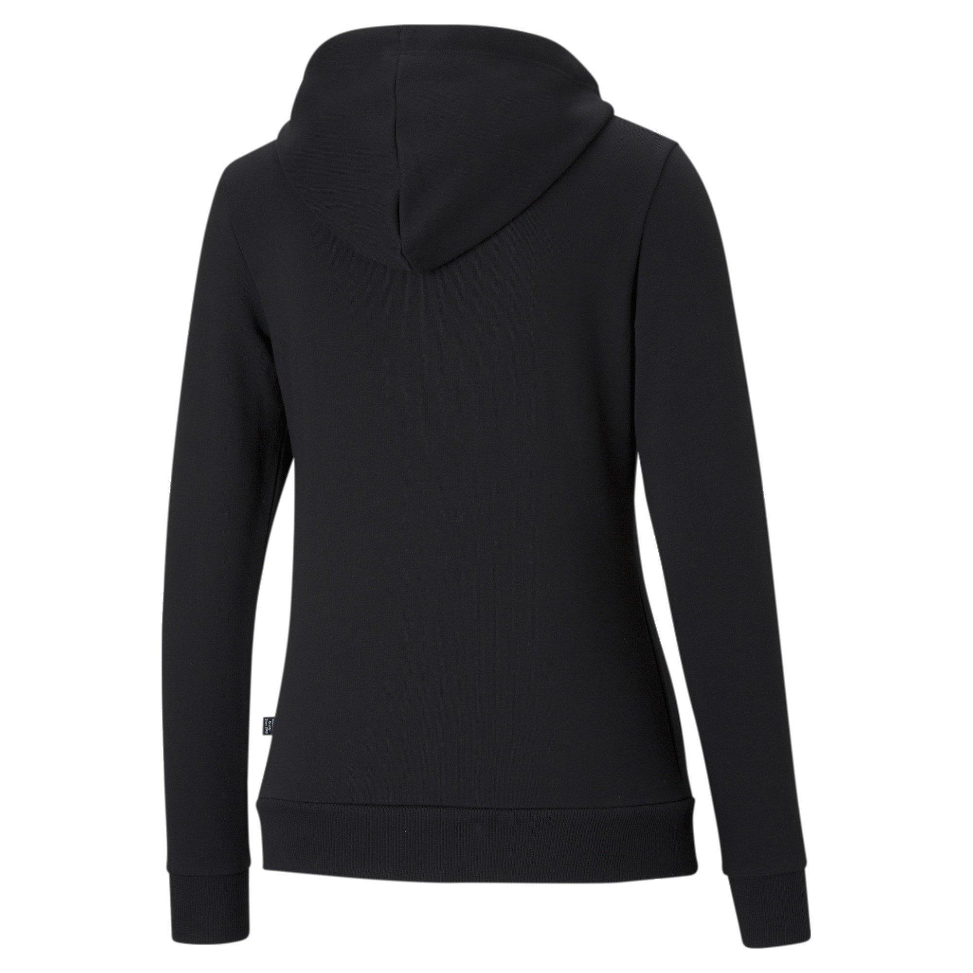 Puma Black-Cat - Puma - Essential Zip Hoodie Womens - 2