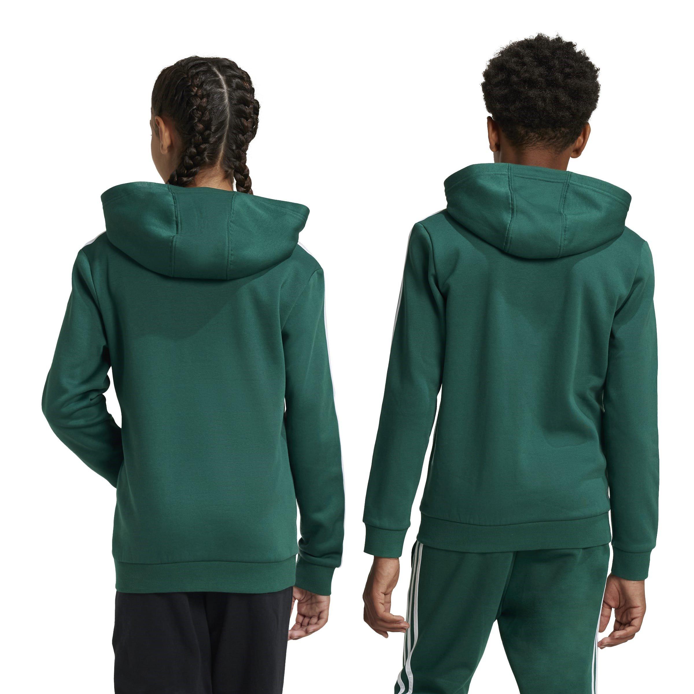 Collegiate Gree - adidas - Tiberio 3-Stripes Colourblock Hoodie Juniors - 6