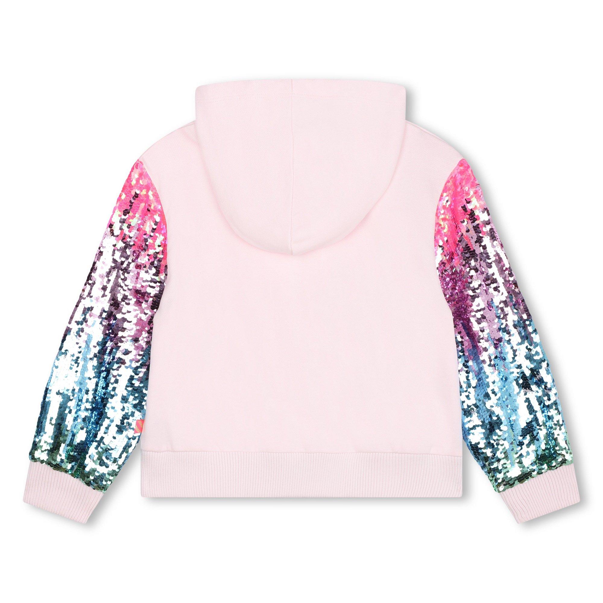 Pale Pink 44L - Billieblush - Kids' Sequinned Zip Hoodie - 2