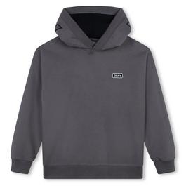 DKNY Logo Applique Hoodie Juniors