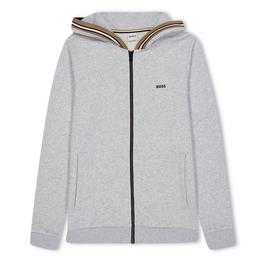 Boss Logo Zip Hoodie Juniors