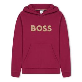 Boss Logo Print Hoodie Juniors