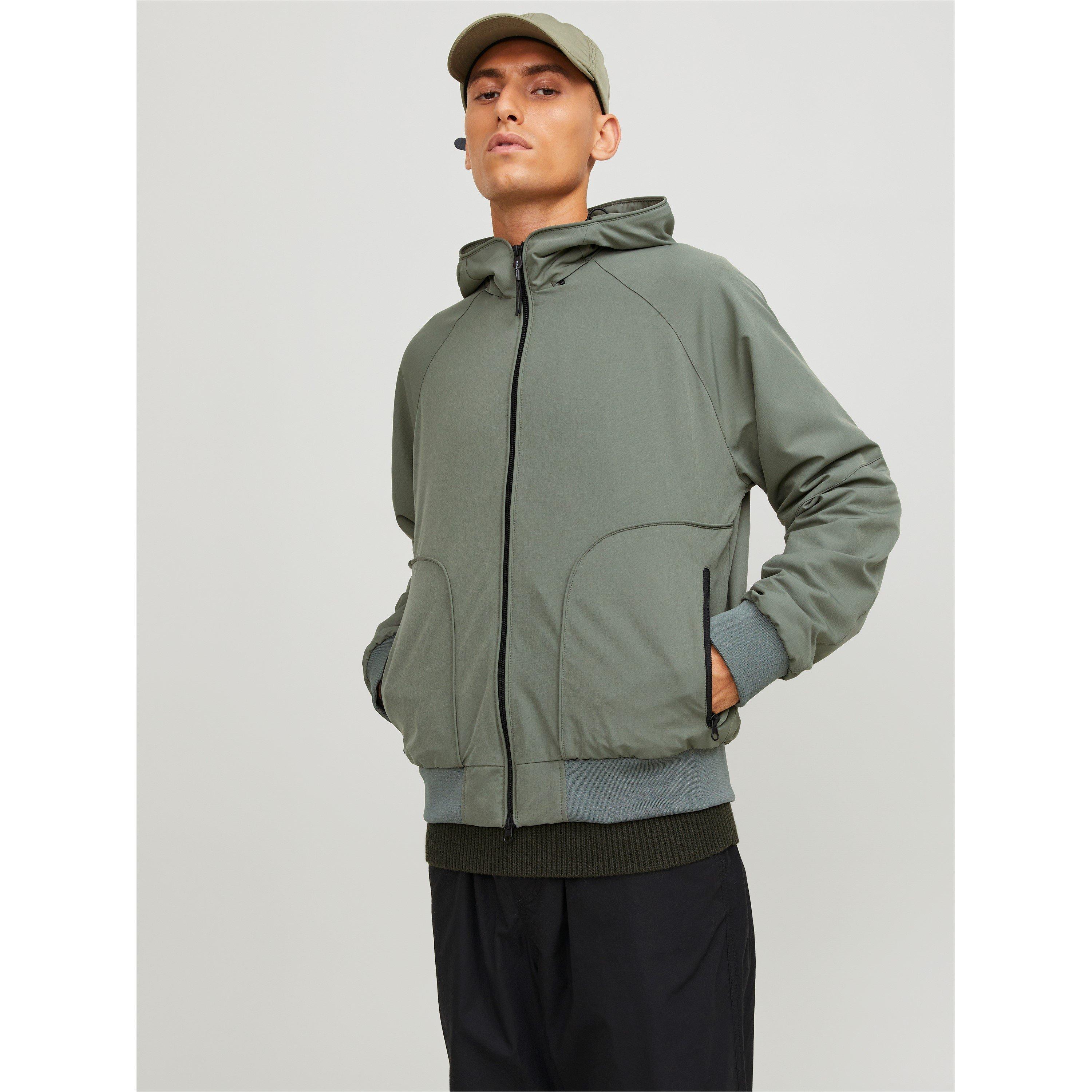 Verde Agave - Jack and Jones - Men's Logo Hoodie - 1