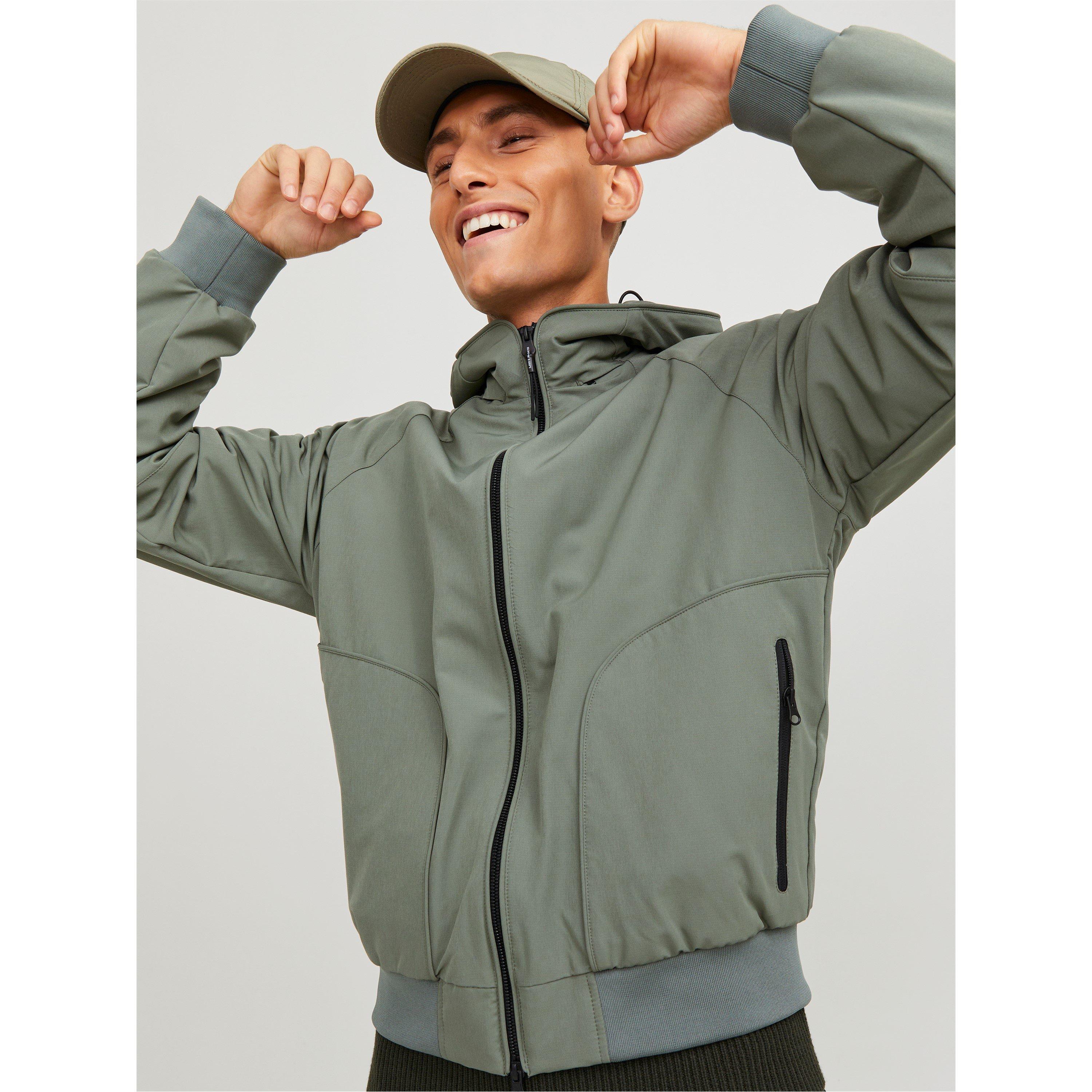 Verde Agave - Jack and Jones - Men's Logo Hoodie - 3