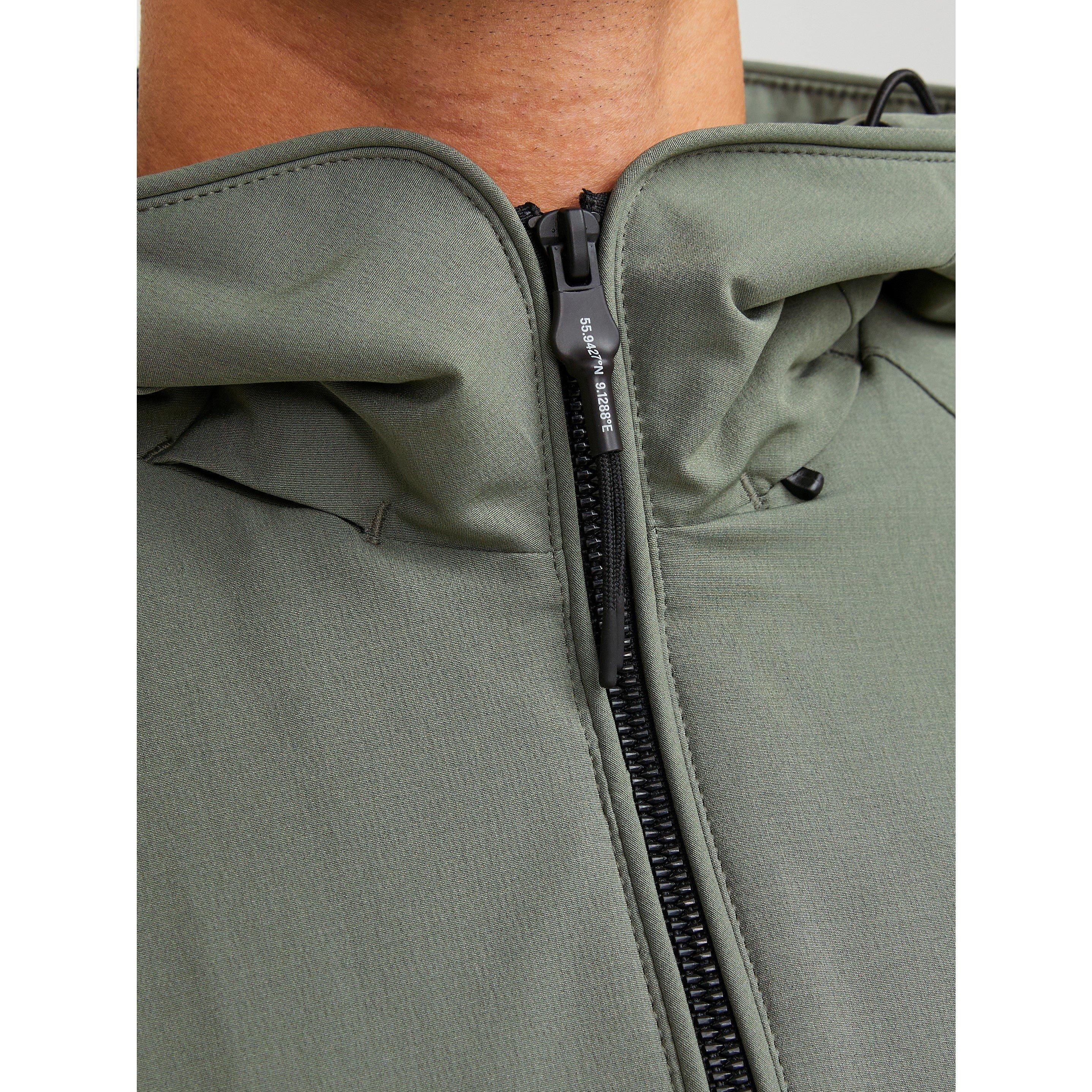 Verde Agave - Jack and Jones - Men's Logo Hoodie - 6