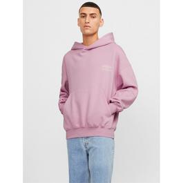 Jack and Jones Originals Atelier Back Print Hoodie Mens