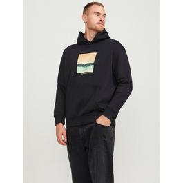 Jack and Jones Originals Studio Hoodie Mens Plus Size