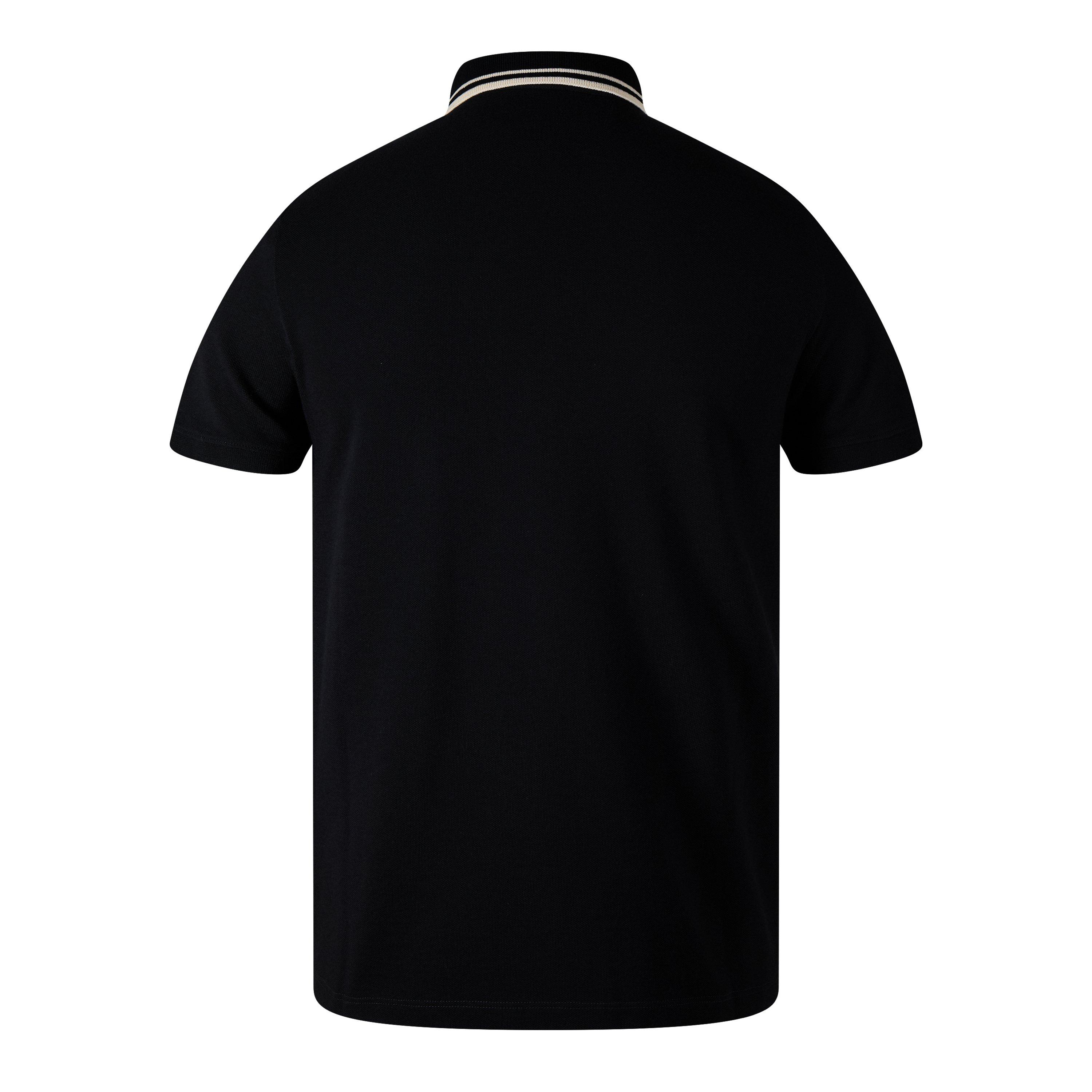 Black - Valentino - Logo Polo Shirt - 6