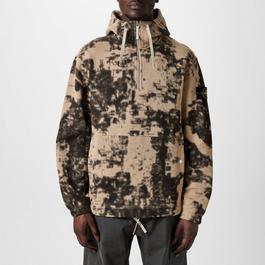 Stone Island Camouflage Half Zip Sweatshirt