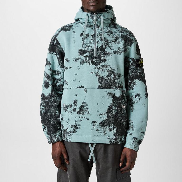 Stone Island | Camouflage Half Zip Sweatshirt | OTH Hoodies Stone Island | Camouflage Half Zip Sweatshirt | OTH Hoodies