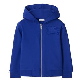 Burberry Ekd Cotton Zip Hoodie Junior