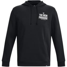 Under Shorts armour Under Shorts armour Pjt Rock Rival Fleece Hoodie Hoody Mens